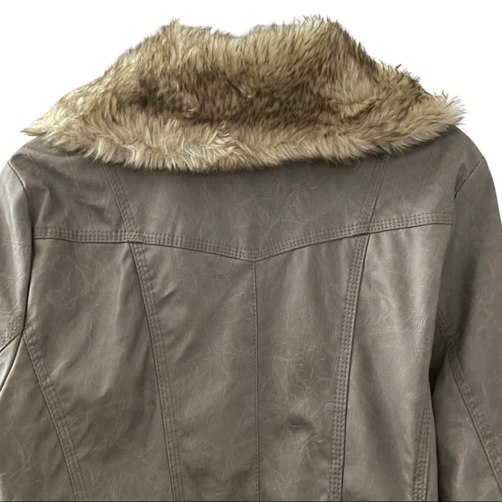 Deb Bomber Jacket with Faux Fur Collar - Picture 5 of 9